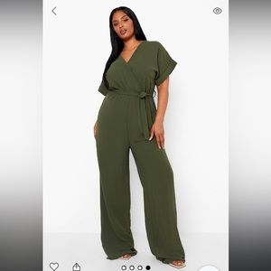 Boohoo plus jumpsuit